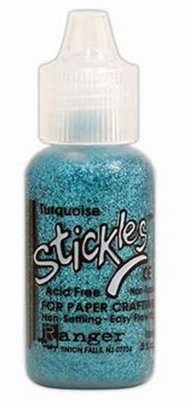 Ranger Stickles Glitter Glue Turquise 18ml Ranger Stickles Glitter Glue Turquise 18ml
