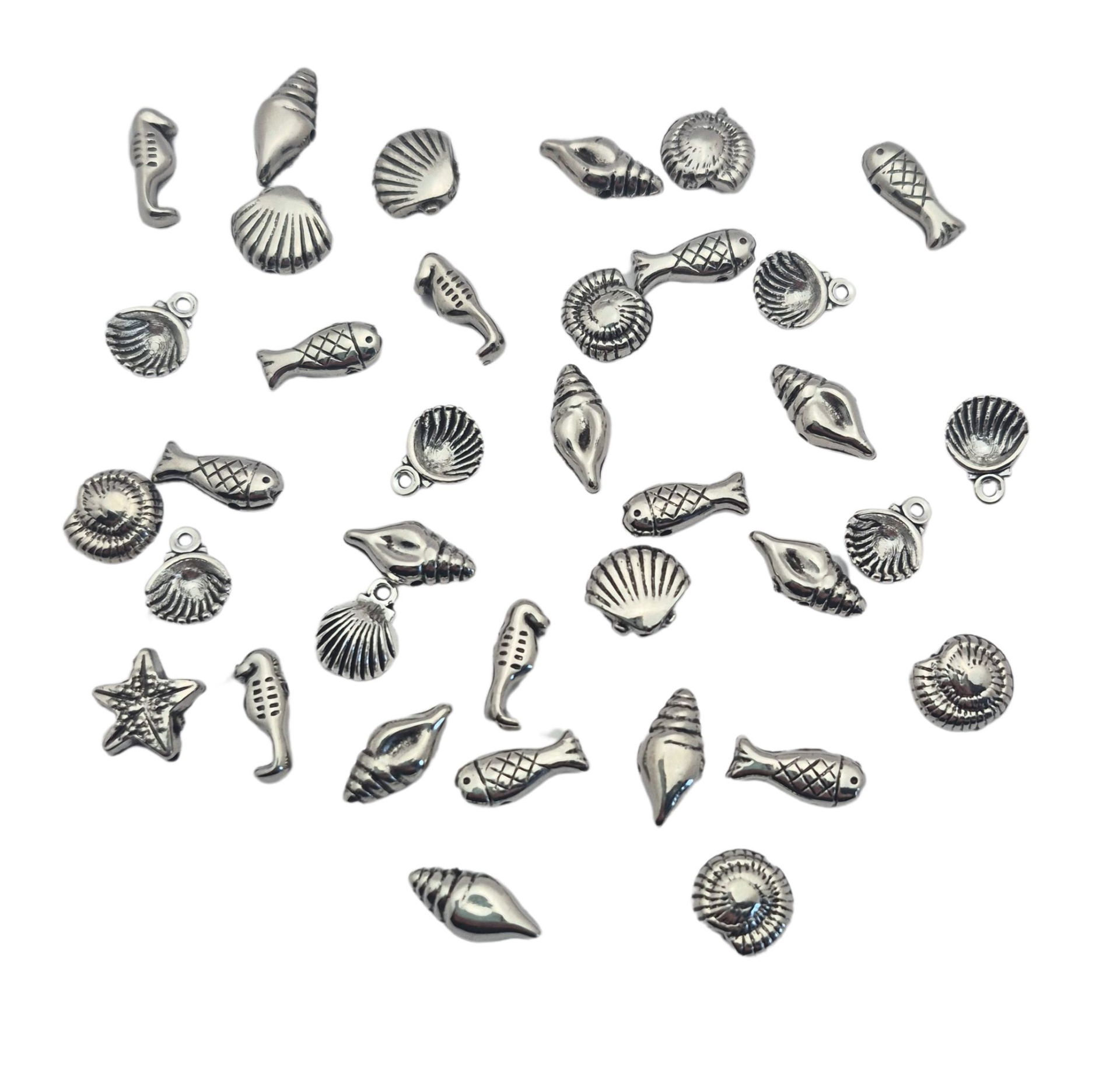 Atlantis Beads & Charm Set ca. 10 gr. Atlantis Beads & Charm Set ca. 10 gr.
