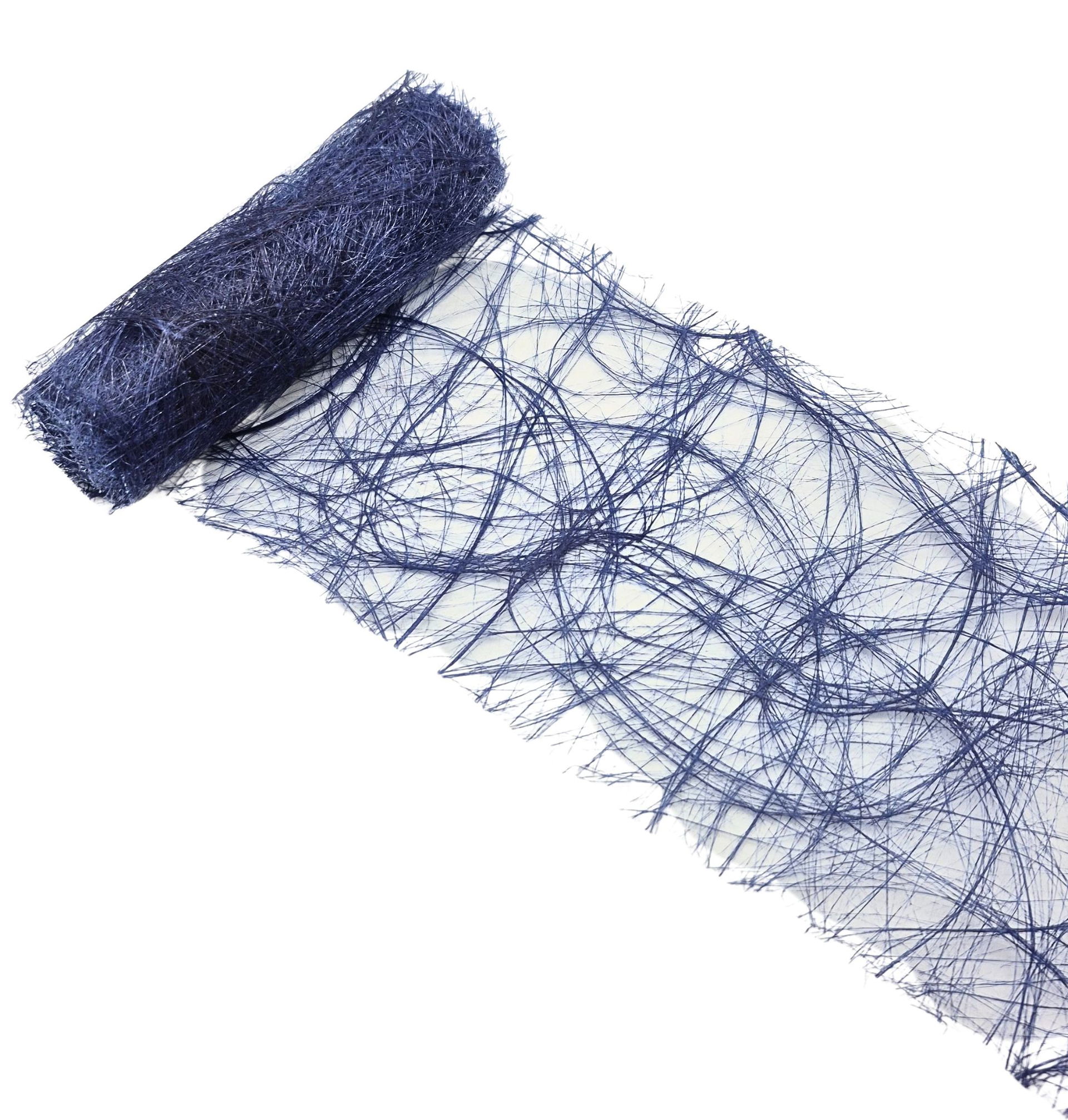 Mesh Stoff blau 10 cm breit 0,5 m