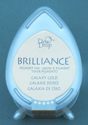 Tsukineko Brilliance Dew Drop Galaxy Gold ca. 4,5 x 3,5 cm Tsukineko Brilliance Dew Drop Galaxy Gold ca. 4,5 x 3,5 cm