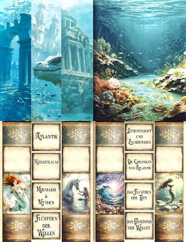 Atlantis Kreativ-Booklet A5 -24 Seiten, 170g Atlantis Kreativ-Booklet A5 -24 Seiten, 170g